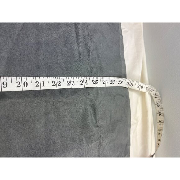 Twin Size Gray Flat Sheet & Pillowcase Set 91j - Picture 2 of 3